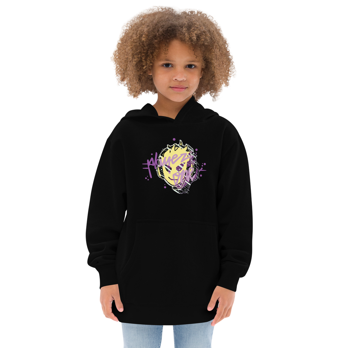 KIDS PURPLE 3D HOODIE
