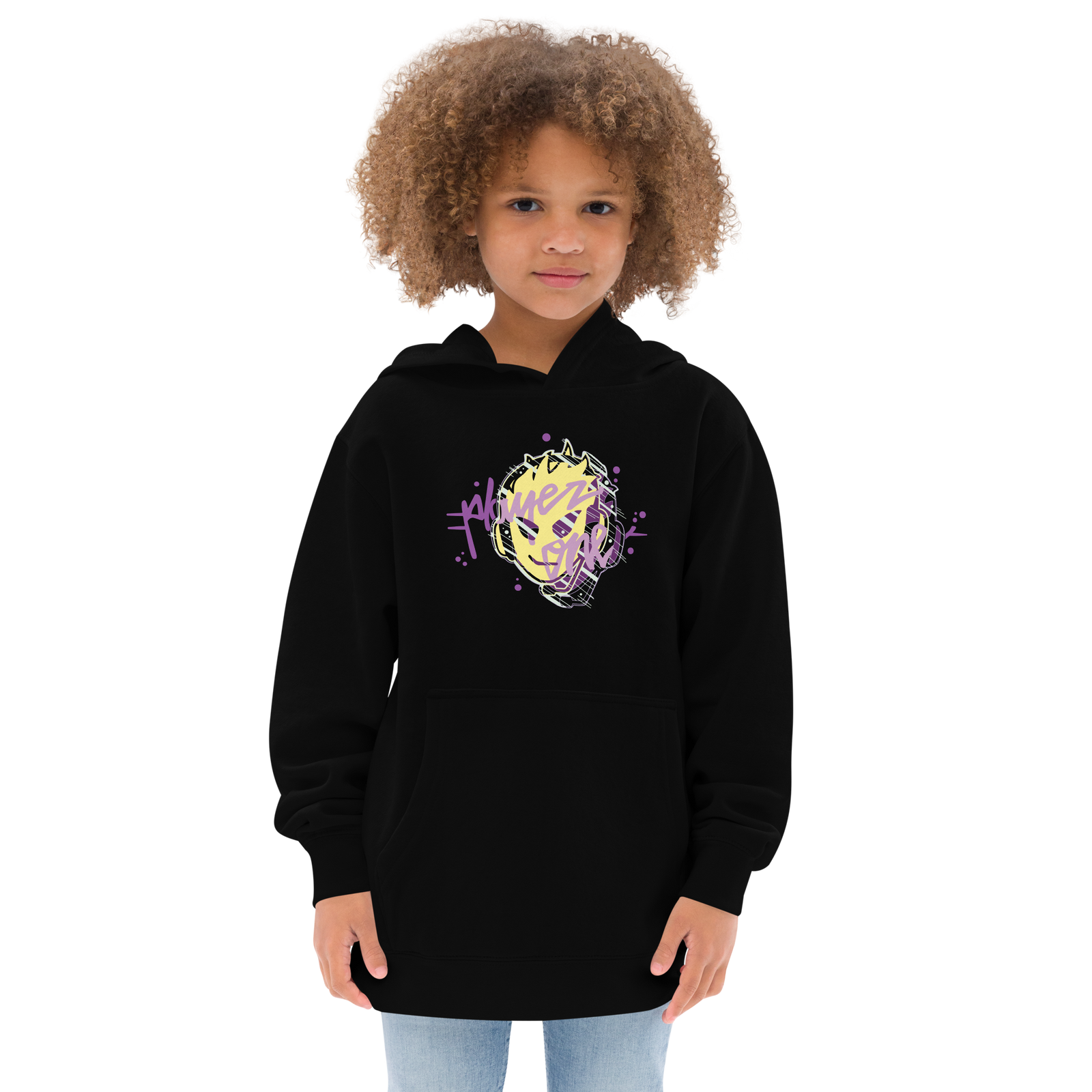 KIDS PURPLE 3D HOODIE