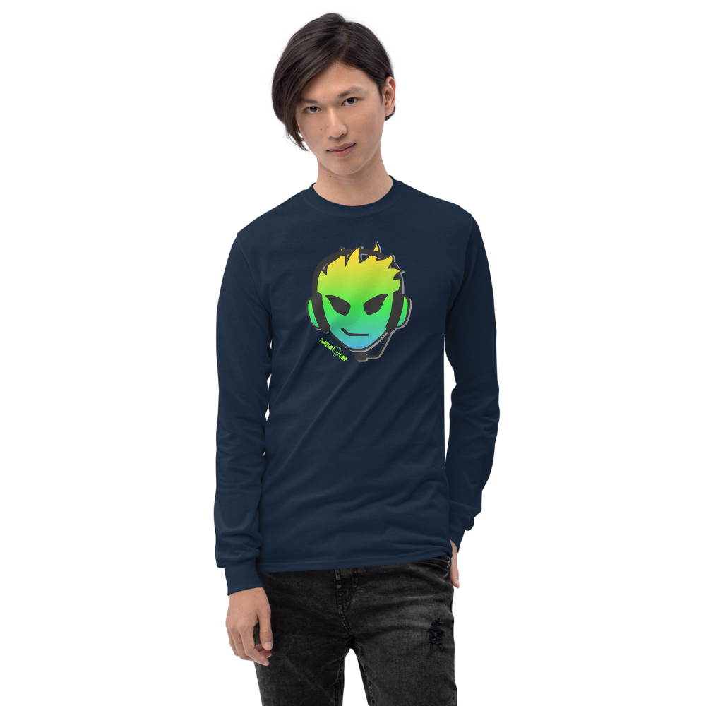 PLAYERONE GREEN GRADIENT LONG SLEEVE