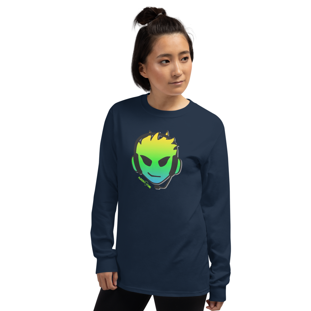 PLAYERONE GREEN GRADIENT LONG SLEEVE