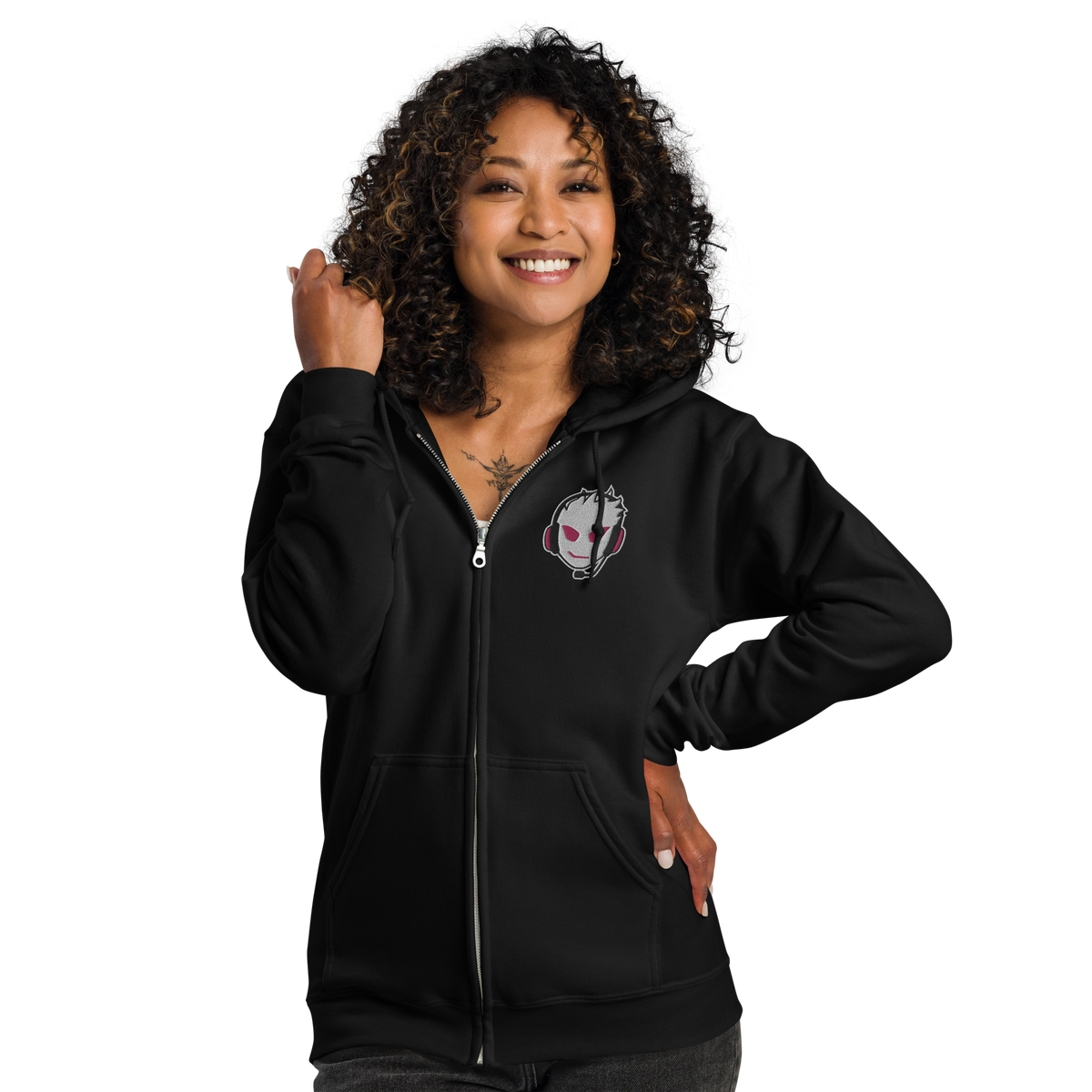 PLAYERONE HEAVY BLEND ZIP HOODIE