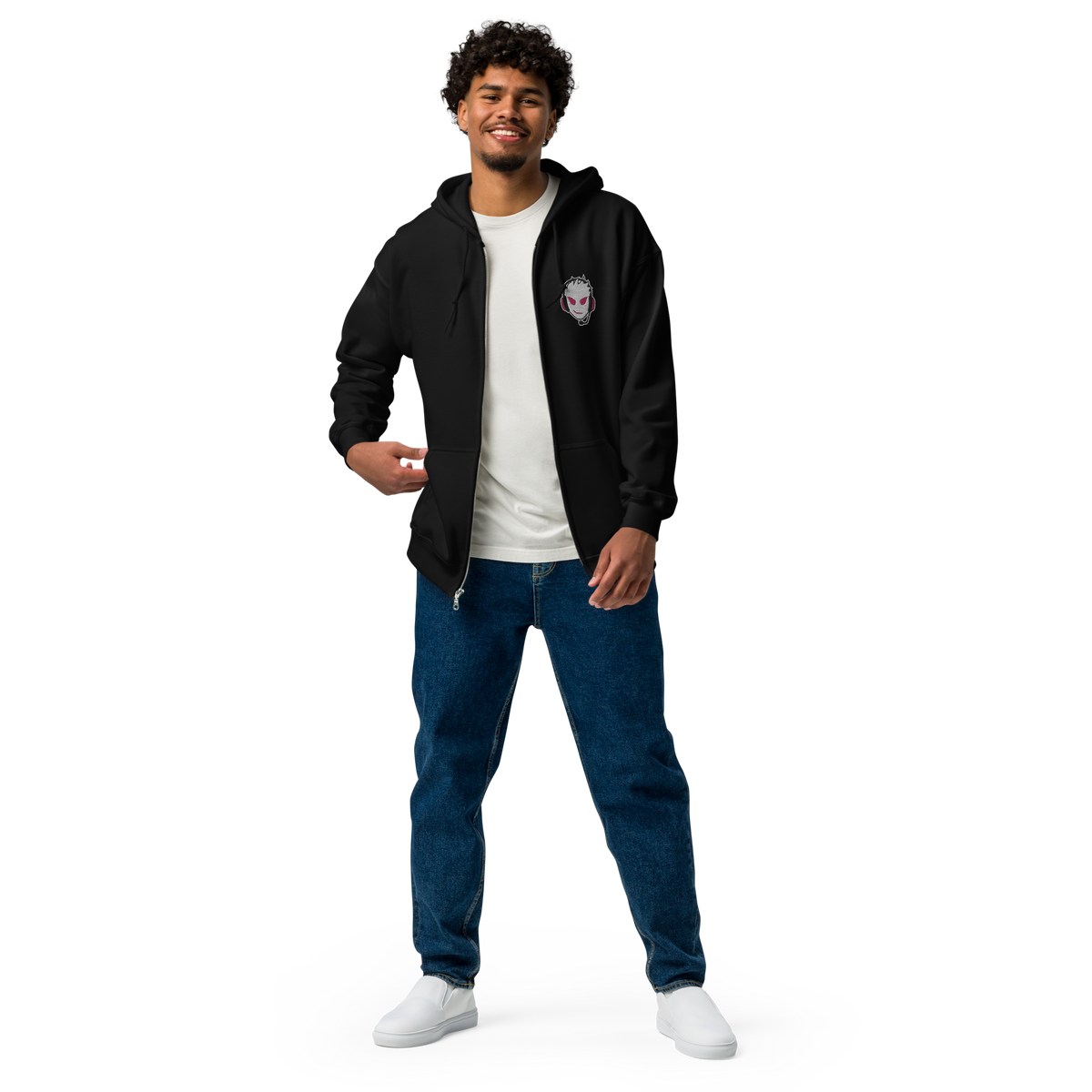 PLAYERONE HEAVY BLEND ZIP HOODIE