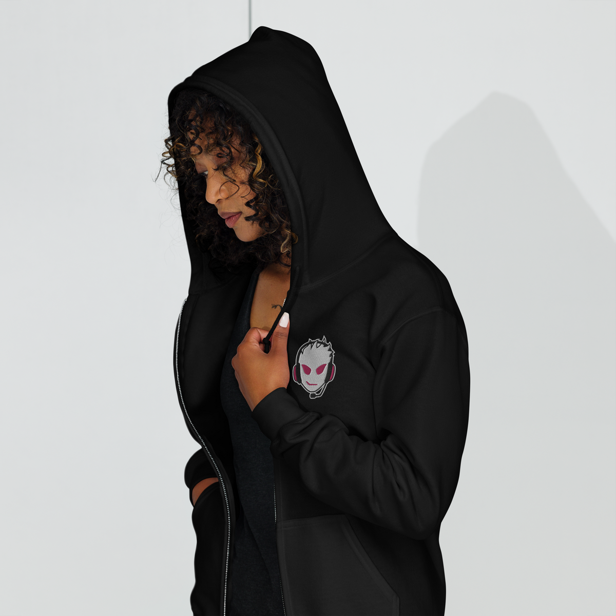 PLAYERONE HEAVY BLEND ZIP HOODIE