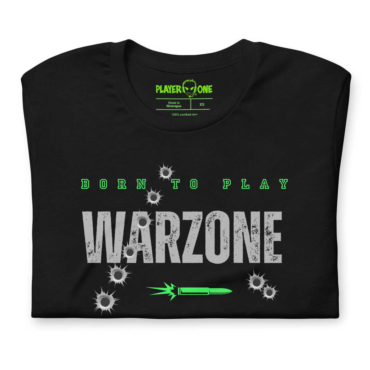 WARZONE GAMER T-SHIRT GREEN
