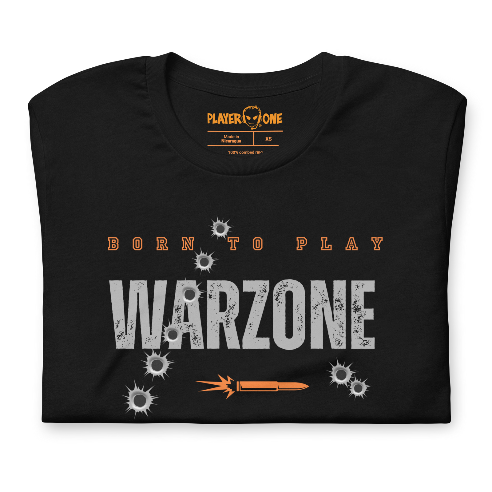 WARZONE GAMER T-SHIRT ORANGE