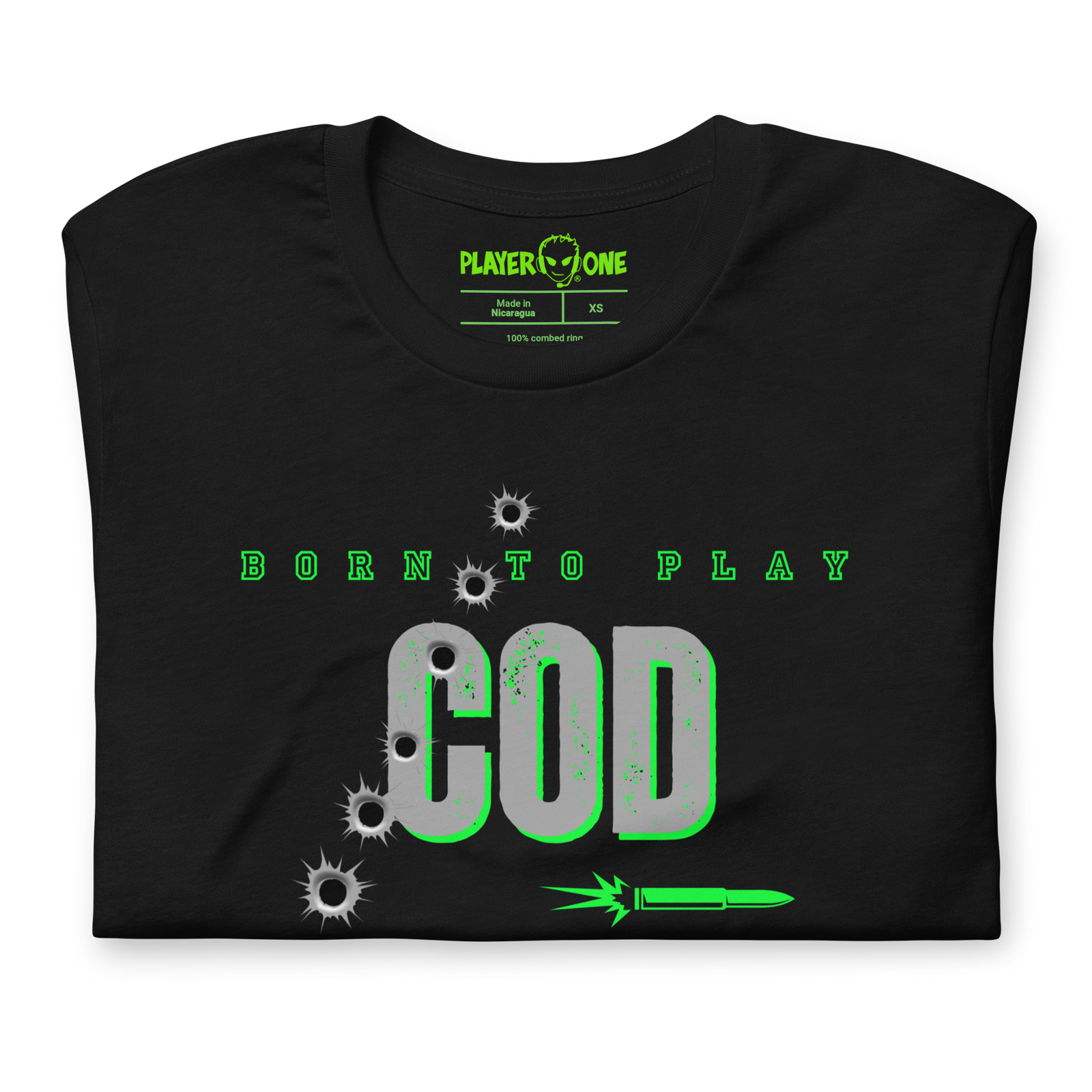 BORN TO PLAY COD GREEN