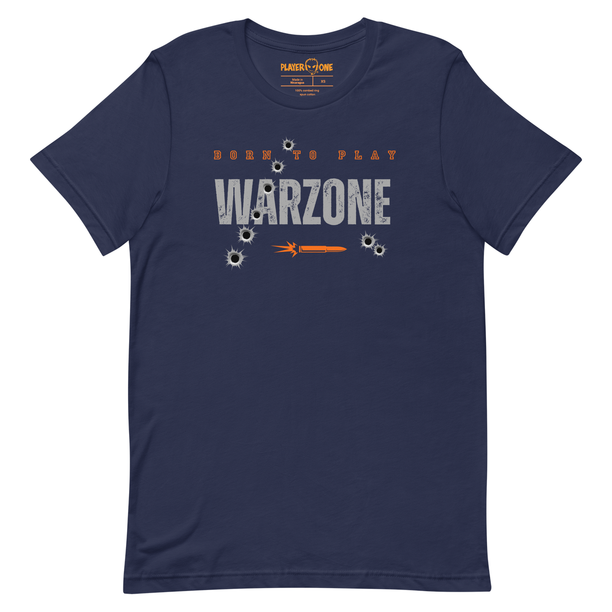 WARZONE GAMER T-SHIRT ORANGE