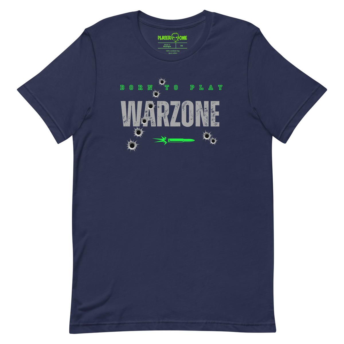 WARZONE GAMER T-SHIRT GREEN