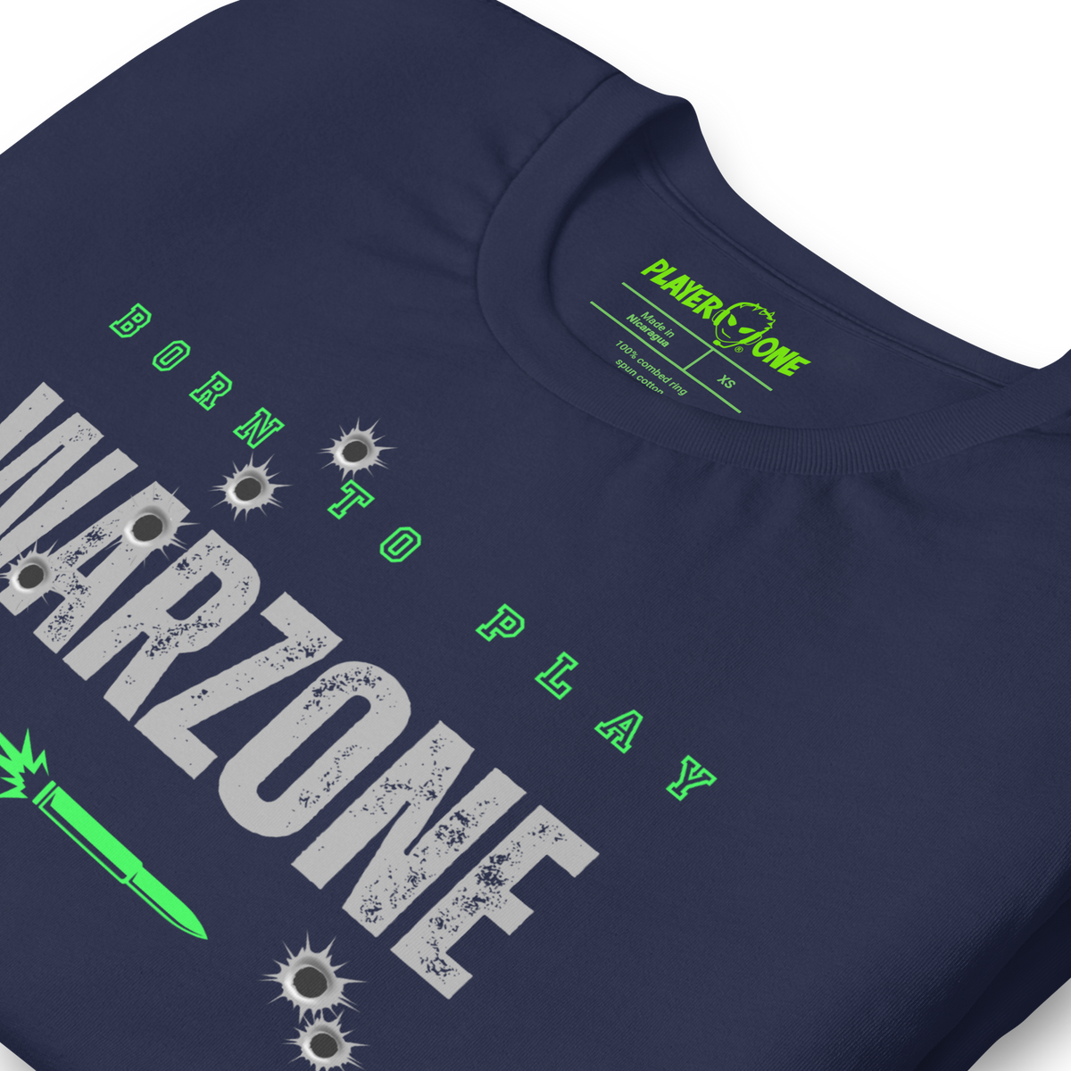 WARZONE GAMER T-SHIRT GREEN