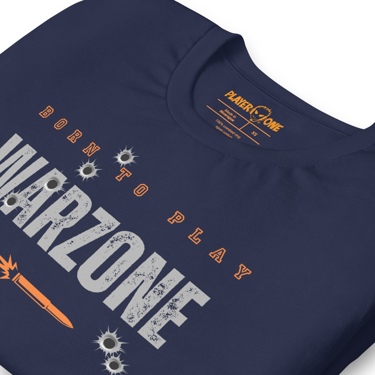 WARZONE GAMER T-SHIRT ORANGE