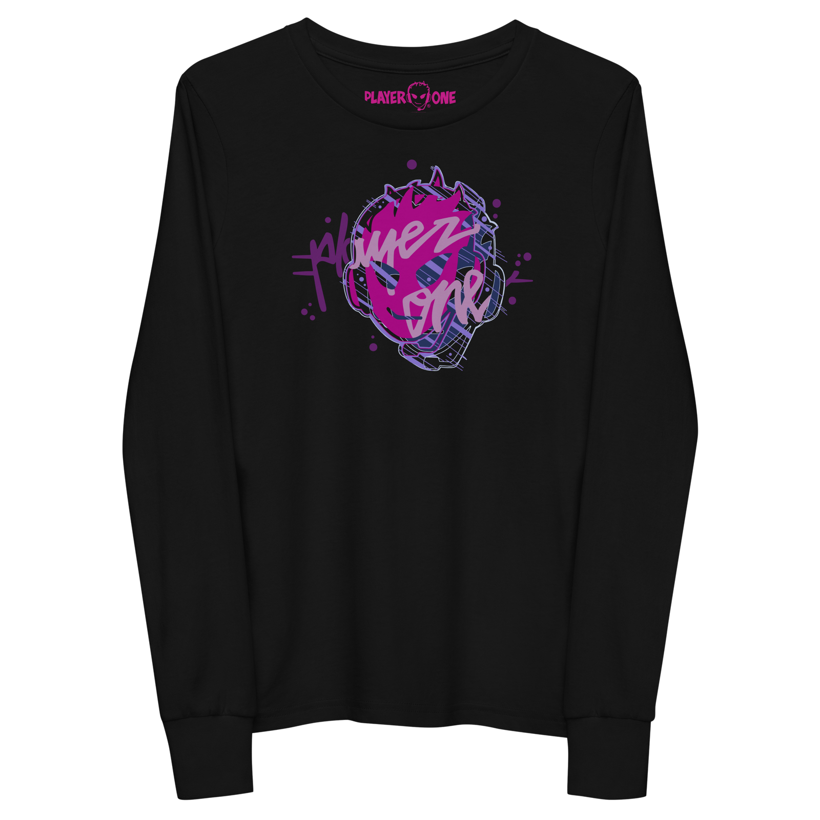 KIDS PLAYERONE PINK 3D LONG SLEEVE