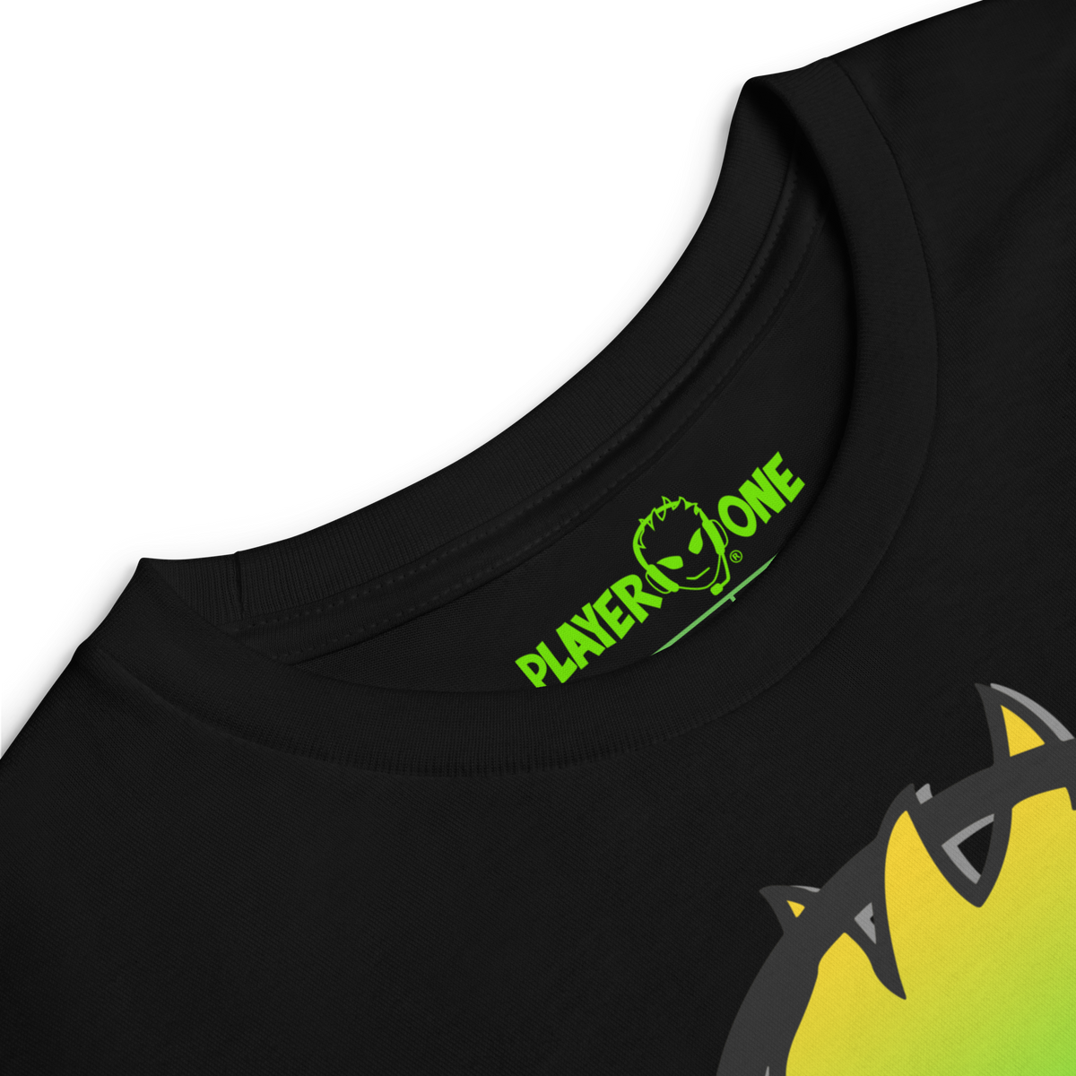 KIDS PLAYERONE GREEN GRADIENT LONG SLEEVE