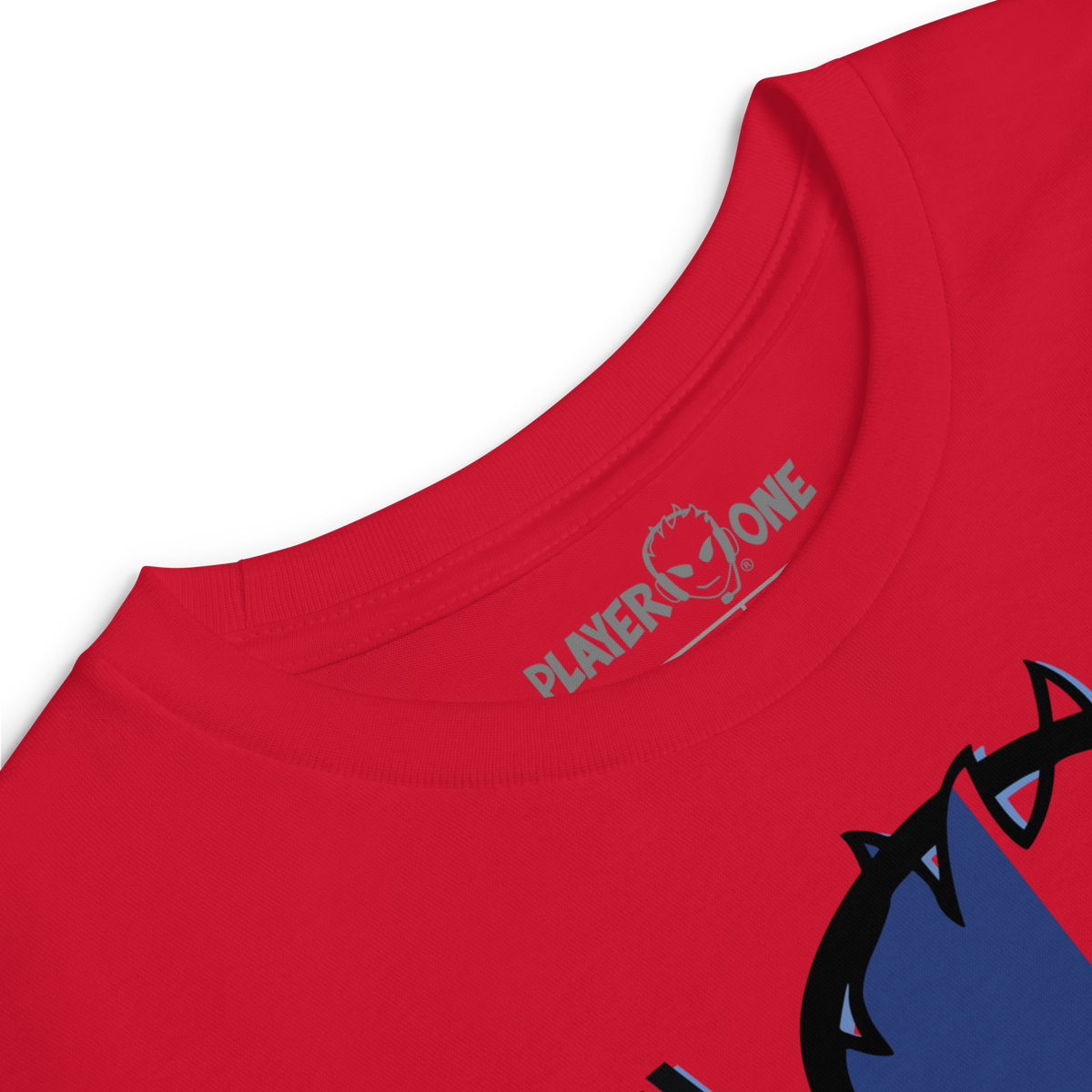 KIDS PLAYERONE BLUE SPLITFACE LONG SLEEVE