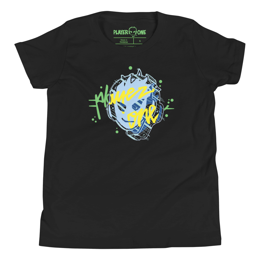 KIDS PLAYERONE CYAN 3D T-SHIRT