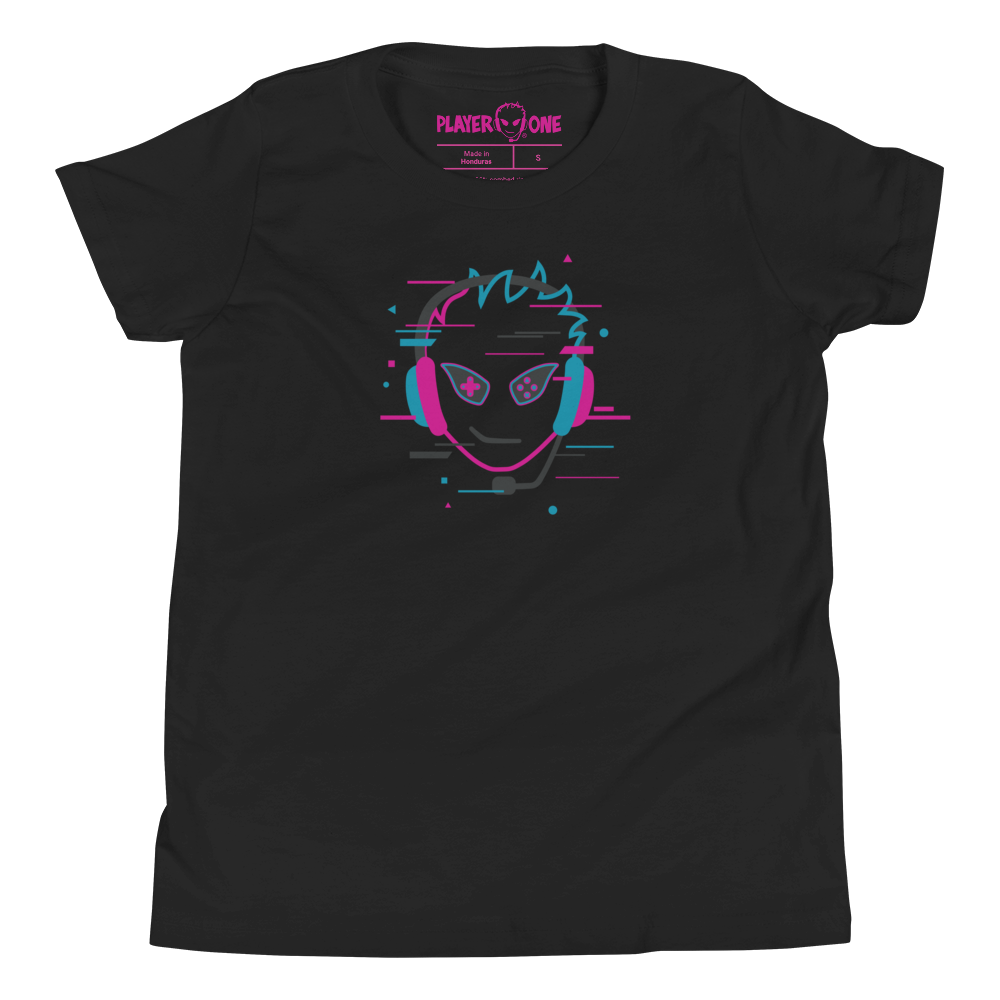 KIDS PLAYERONE GLITCH T-SHIRT