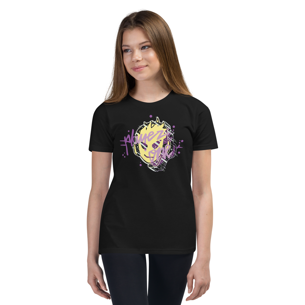 KIDS PLAYERONE PURPLE 3D T-SHIRT
