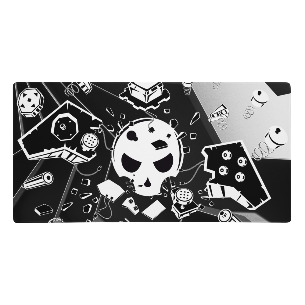 SKULL GAMING MOUSE PAD