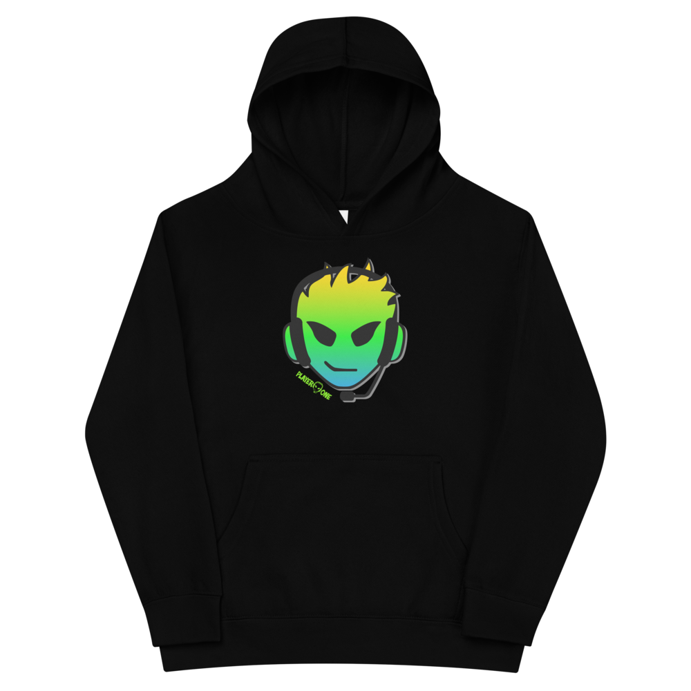 KIDS GREEN GRADIENT HOODIE